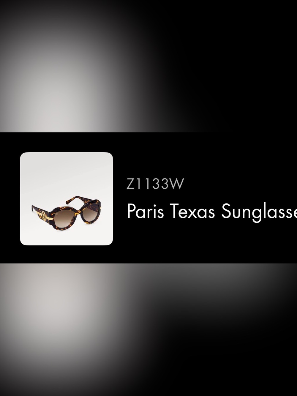 Louis Vuitton Paris Texas Tortoiseshell Sunglasses - Brown & Gold Accents